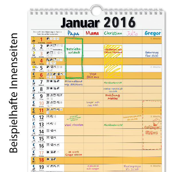 Der Familienkalender